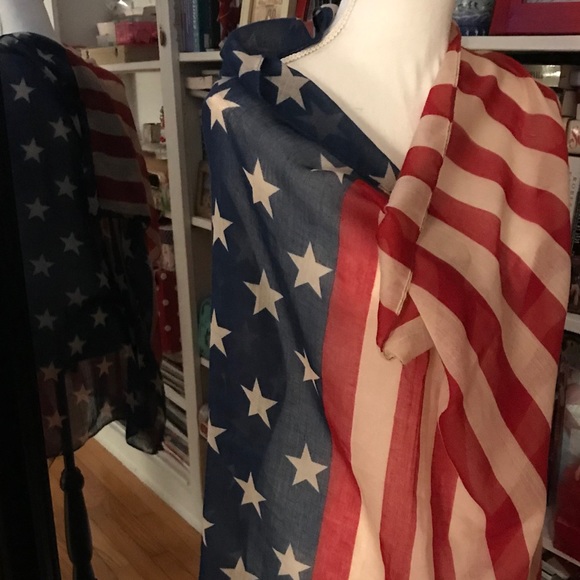 American Flag Overlay/ Cape